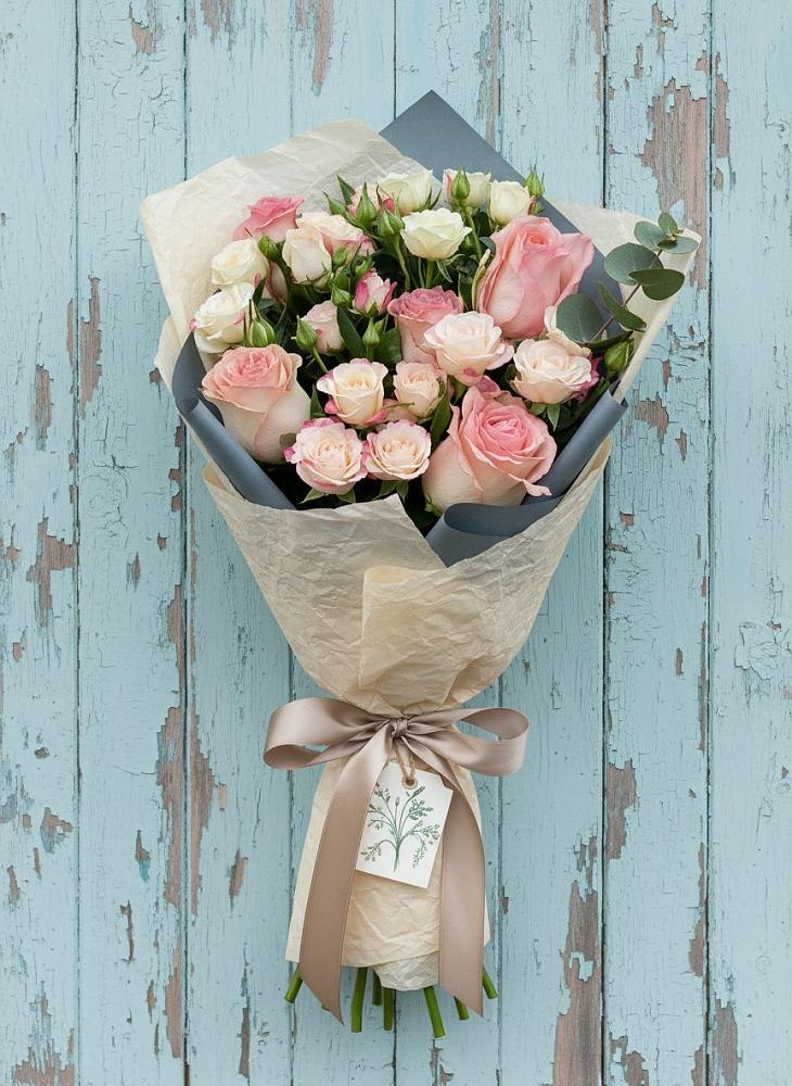 Букет цветов из: Розы в Стародубском