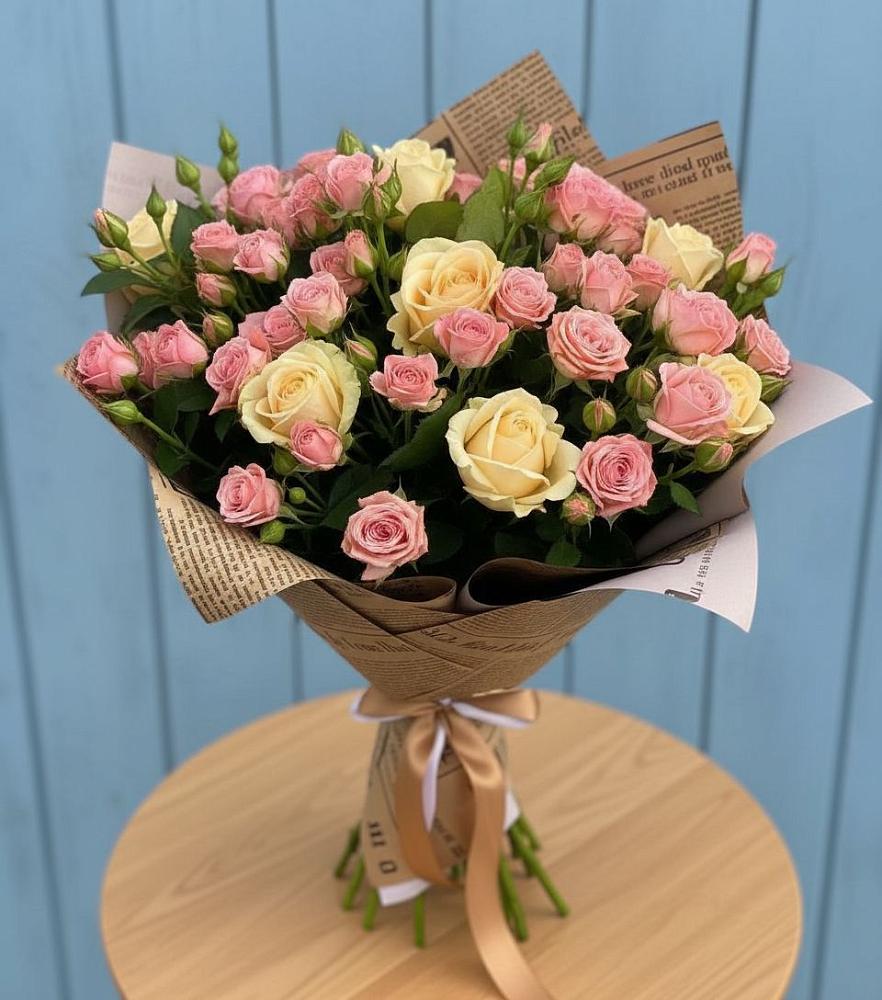 Букет цветов из: Розы в Стародубском