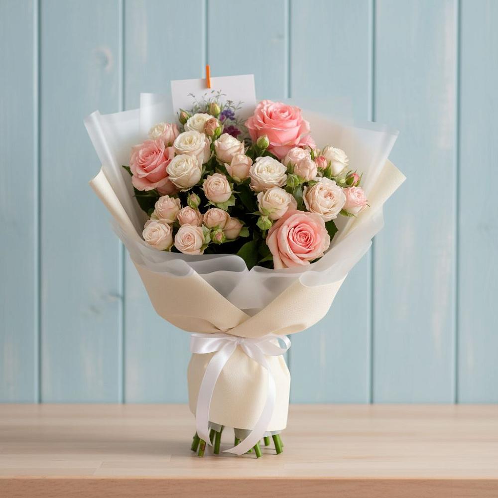 Букет цветов из: Розы в Стародубском