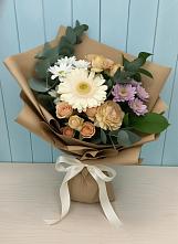 Букет цветов из:  Герберы и Хризантемы #REPLACE_PRED# Стародубском