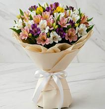 Букет цветов из:  Альстромерии #REPLACE_PRED# Стародубском