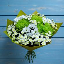 Букет цветов из:  Хризантемы #REPLACE_PRED# Стародубском