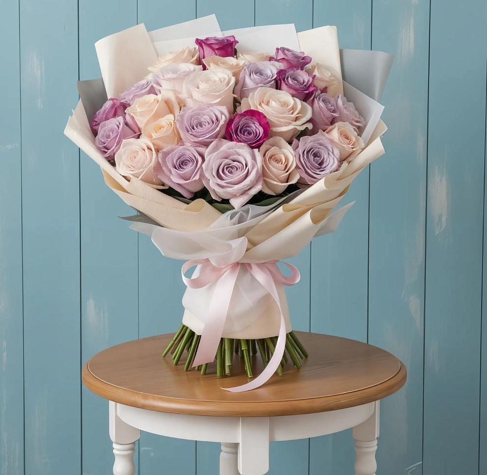 Букет цветов из: Розы в Стародубском