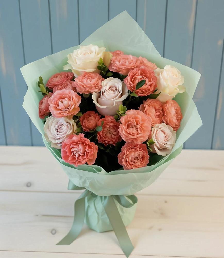 Букет цветов из: Розы в Стародубском