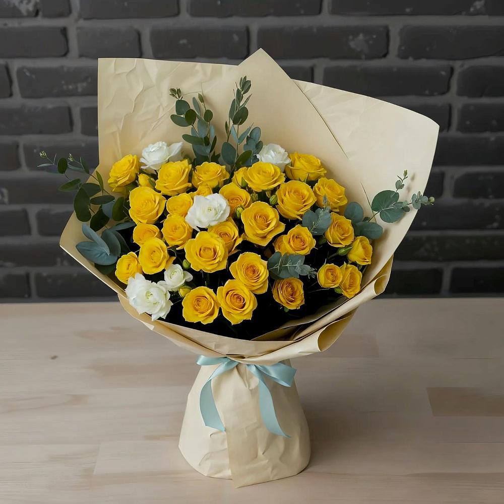 Букет цветов из: Розы в Стародубском