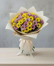 Букет цветов из:  Хризантемы в Стародубском