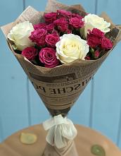 Букет цветов из:  Розы в Стародубском
