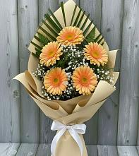 Букет цветов из:  Герберы в Стародубском
