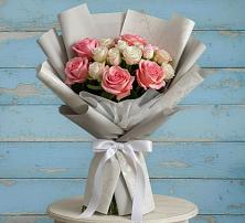 Букет цветов из:  Розы в Стародубском